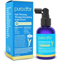 Sérum para couro cabeludo para terapia de adelgaçamento de cabelo PURA D'OR Energizing 120mL