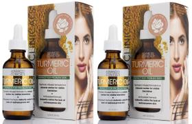 Sérum para cuidados com a pele facial Advanced Clinicals Óleo de cúrcuma 50ml Sérum para cuidados com a pele facial Advanced Clinicals Óleo de cúrcuma 50ml