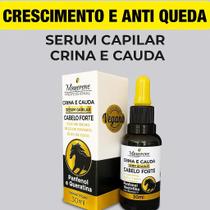 Sérum Para Fortalecer o Crescimento Capilar Antiqueda Poderoso Linha Crina E Cauda Cabelo Fortel