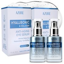 Serum para olhos Azure Hyaluronic & Colágeno Antienvelhecimento, pacote com 2