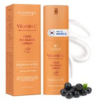 Sérum PLANTIFIQUE Massagem facial coreana com vitamina C com colágeno Sérum PLANTIFIQUE Massagem facial coreana com vitamina C com colágeno