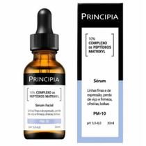 Sérum principia pm-10 peptídeos matrixyl 10% 30ml hidratação e skincare