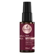 Sérum Reparador de Pontas Ativador de Brilho Haskell Quina Rosa 35ml Proteção Solar