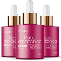 Sérum Rosa Amazônica 11 em 1 - Clareador 90ml (3 Unidades) Sérum Rosa Amazônica 11 em 1 - Clareador 90ml (3 Unidades)