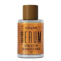 Sérum Semente De Algodão E Coco Marrom 7Ml - Hanova