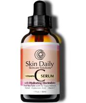 Serum Skin Daily Skincare Solutions Vitamina C 30 ml com eletrólitos, ácido hialurônico, retinol Serum Skin Daily Skincare Solutions Vitamina C 30 ml com eletrólitos, ácido hialurônico, retinol