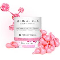 Sérum SKINWORKS Retinol Antienvelhecimento para Correção de Rugas 30mL