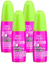 Sérum TIGI Bed Head Straighten Out Anti Frizz 100 ml (pacote com 4)