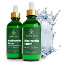 Sérum Tree of Life, niacinamida e vitamina B3, 60 ml, pacote com 2 unidades