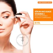 Serum Vitamina C Pele Hidratada Skin Care Ácido Hialurônico Anti Sinais