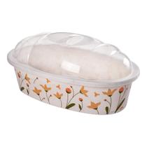 Serve Pão Porta Pãozinho com Tampa Francês Mesa Café da Manhã Plasútil Ideal para Servir Organizar Serve Pão Porta Pãozinho com Tampa Francês Mesa Café da Manhã Plasútil Ideal para Servir Organizar