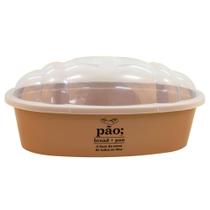Serve Pão Retrô com Tampa Plasutil Serve Pão Retrô com Tampa Plasutil