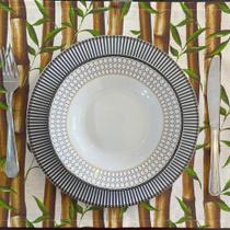 Serviço Americano Bambú Impermeável - 35 x 45cm Serviço Americano Bambú Impermeável - 35 x 45cm