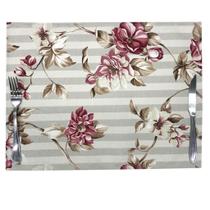 Serviço Americano Karsten Stephane Vermelho Floral