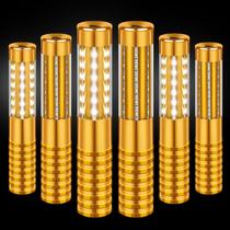 Serviço de garrafas recarregáveis LED Strobe Baton Light, 6 unidades de ouro Serviço de garrafas recarregáveis LED Strobe Baton Light, 6 unidades de ouro