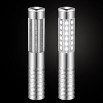 Serviço de garrafas recarregáveis LED Strobe Baton Light x2 - Silver