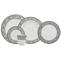 Serviço de Jantar e Chá 30 Peças Porcelana Kate