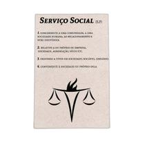 Serviço Social Dicionário Minimalista Quadro Canvas 60X40Cm Serviço Social Dicionário Minimalista Quadro Canvas 60X40Cm