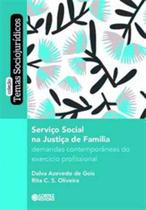 Servico social na justica da familia - CORTEZ EDITORA