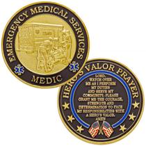 Serviços médicos de emergência Challenge Coin Hero's Valor
