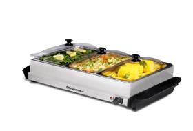 Servidor Buffet Elite Gourmet EWM-6171 7,5 L com controle de temperatura Servidor Buffet Elite Gourmet EWM-6171 7,5 L com controle de temperatura