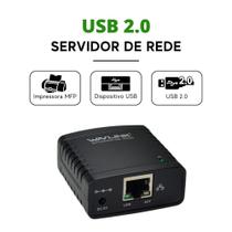Servidor De Impressão Usb 2.0 Network Lpr Print Server WL-NU72P11 Wavlink Servidor De Impressão Usb 2.0 Network Lpr Print Server WL-NU72P11 Wavlink