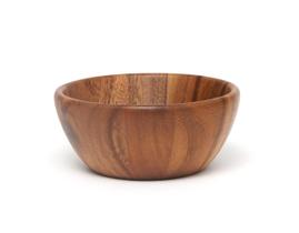 Servindo Bowl Lipper International Acacia Round Flair Small