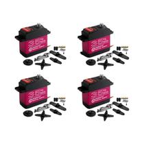 Servo À Prova d'Água De Alta Velocidade 20Kg 25Kg 30Kg 35Kg 40Kg Com Engrenagem Metálica Para Carros