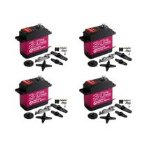 Servo À Prova d'Água De Alta Velocidade 20Kg 25Kg 30Kg 35Kg 40Kg Com Engrenagem Metálica Para Carros