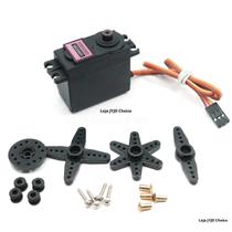 Servo Digital MG996R Com Engrenagem Metálica Para Carro RC, Helicóptero, Barco, Arduino UNO, Braço