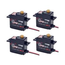 Servo Digital Micro À Prova d'Água 4PCS 9g 17g 25g Para Avião RC, Drone, Carro, Helicóptero Wltoys