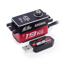 Servo RC AGFRC A50BHL 19 kg de alto torque programável digital