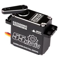 Servo RHINOESC GS5508MG 55KG Coreless 8.4V à Prova d'Água Servo RHINOESC GS5508MG 55KG Coreless 8.4V à Prova d'Água