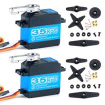 Servo Stemedu DS3235 35KG Engrenagem Metálica à Prova d'Água 7,4V