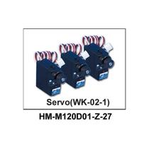 Servos de Modelismo Novus Cp 3G. Conjunto com 3 Unidades - HMXE2024 - Heli-Max