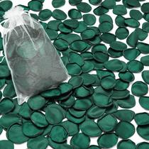 Serwalin 300 pétalos de rosa de seda verde oscuro para decoración de boda Serwalin 300 pétalos de rosa de seda verde oscuro para decoración de boda