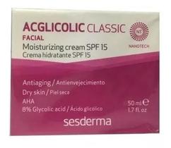 Sesderma Acglicolic Facial Creme Hidratante 50ml Fps 15