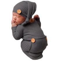 Sessão de fotos de bebês, adereços, roupas, conjunto de roupas de crochê, Vedory