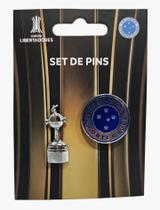 Set 2 pins cruzeiro oficial conmebol libertadores