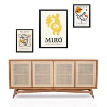 Set 3 Quadros Miró Matisse Picasso Set 3 Quadros Miró Matisse Picasso