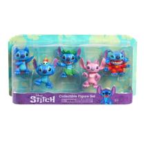 Set 5 Bonecos Filme Lilo e Stitch Disney Mini Figuras Stitch