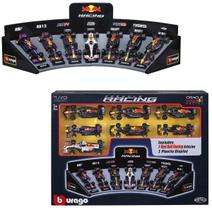 Set 7 pçs F1 Mercedes Ferrari Mc Laren Red Bull Burago 1/43