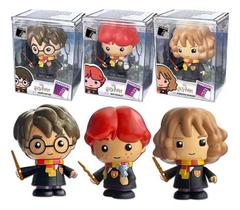 Set c/ 3 Bonecos Harry Potter Harry/Hermione/Ron Fandom Box Set c/ 3 Bonecos Harry Potter Harry/Hermione/Ron Fandom Box