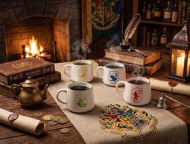 Set c/ 4 Canecas Moma Harry Potter Casas 500ML licenciadas Cor:Sortidas