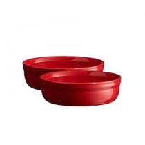 Set Com 2 Ramekins Para Creme Brulee Vermelho Emile Henry