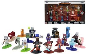 Set Com 20 Figuras Minecraft sortidas 4,0 cm Jada Nano Metals