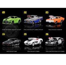 Set Completo c/6 Miniaturas Muscle Machines S1 Maisto 1/64