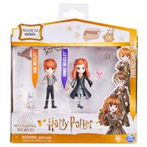 Set da Amizade c/ 2 Bonecos Magical Minis 7 cm Harry Potter - Wizarding World - Spin Master - Sunny