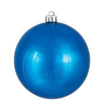 Set de 12 Adornos Navideños Vickerman Azules irrompibles