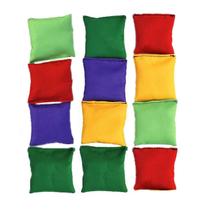 Set de 12 Bolsas de Frijoles Halloluck de Nylon para Juego de Lanzamiento de 5 cm